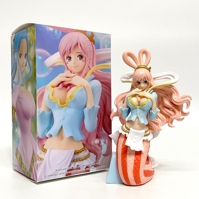 4 Types Anime ONE Piece Figurine Boa Hancock Nami Bathing PVC Action Figures Model Collection Dolls Toys Gifts