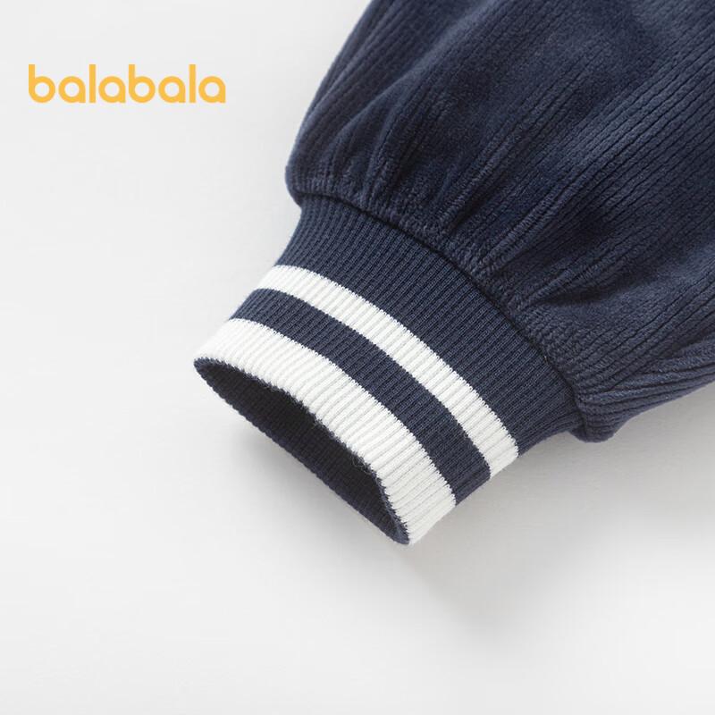 Balabala Toddler Girl's Winter Thickened Casual Pants