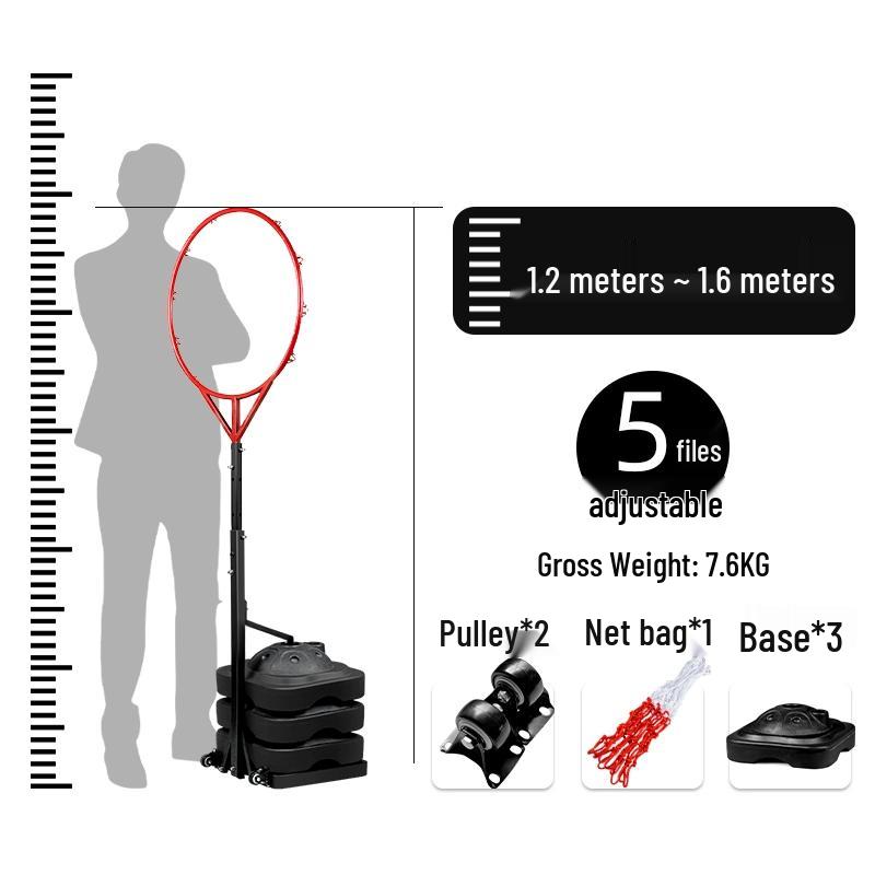 Adjustable Basketball Passing Stand