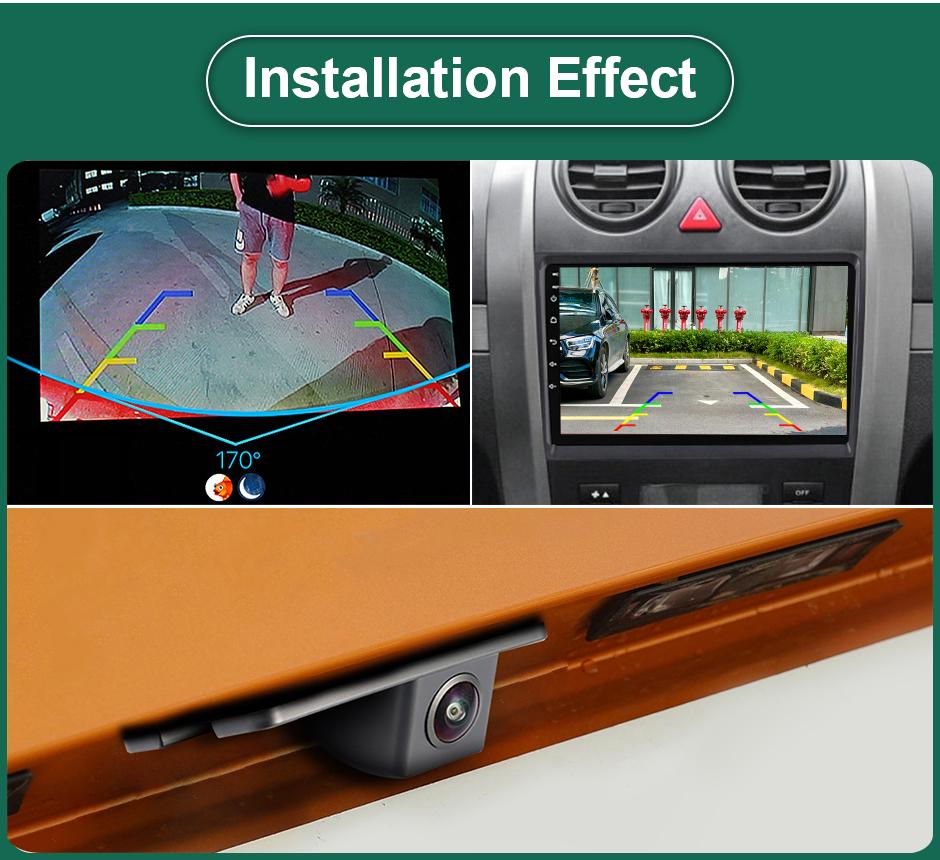 GreenYi AHD 1080P Vehicle Night Vision Plate Reverse Backup Camera For Great Wall Hover H3 H5 H6 2010-2013 Car Rear View Camera