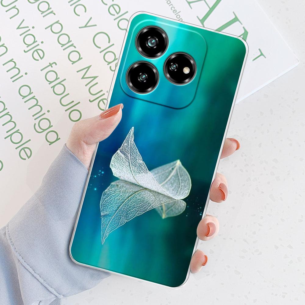 For ZTE Axon 60 4G Case Back Cover For ZTE Blade V60 4G Funda Shockproof Clear Soft Silicone Phone Case for ZTE Blade V40S Coque