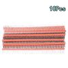 40 Pin 1x40 Single Row Male and Female 2.54 Breakable Pin Header PCB JST Connector Strip for Arduino Black