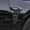 For BMW X1 Car Accessories Carbon Black Car Fender Side Vents Air Flow Intake Hole Grille Sticker Cover