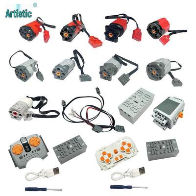 Motore Compatibile Lego Blocchi da Costruzione Elettrici - Motore M WeDo 2.0 Programmazione Set Educativo a Batteria.