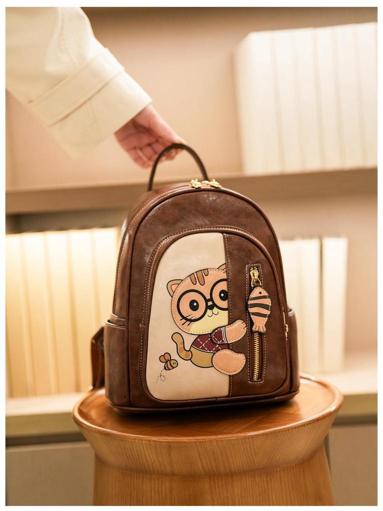Korean Style Women's Large Capacity Fashion Backpack - Lightweight for Travel