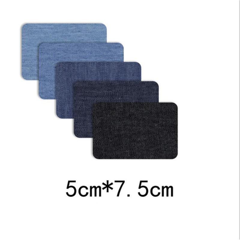 

Denim Patches Repair Pants For Jean Clothing Pants Badges Apparel Sewing Fabric DIY High Quality Denim Elbow Patches Easy To Use