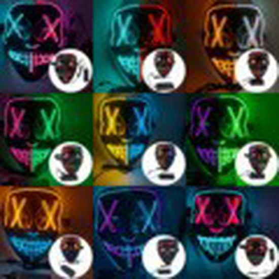 EL Luminous Funny Halloween Mask - Hot Selling Style