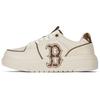 MLB Chunky Liner Boston Retro Comfortable Versatile Durable Non-Slip Trendy Low-Top Sneakers Unisex Sneakers Brown 3ASXCLR3N-43BRS