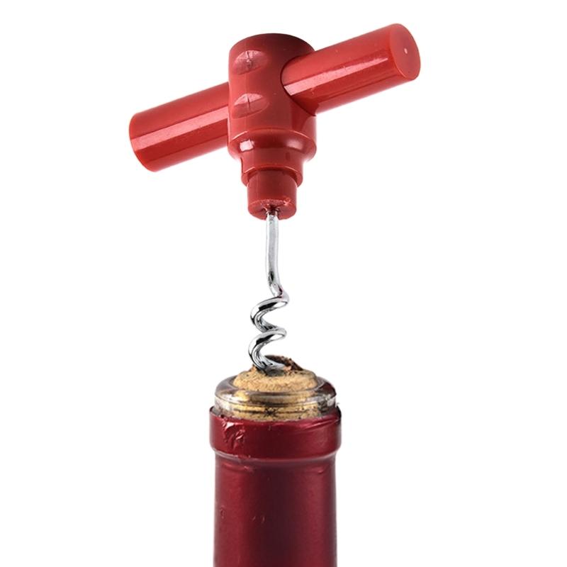 Portable Wine Cork Opener Mini Cork Screw Restaurant Wine Bottle Travel Gifts