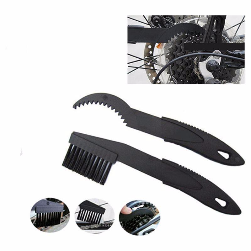 Portable Mountain Bike Chain Cleaner & Maintenance Brush Kit