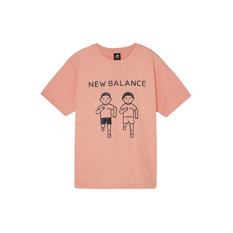 Футболка унисекс New Balance x Noritake Collection Розовый AMT02375-PCH XL
