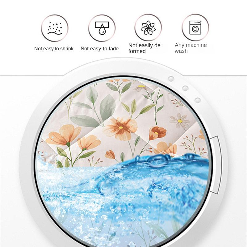 Soft Skin-Friendly Summer Quilt Set Or 1 Pcs Quilt Comfortable Breathable Summer Blanket Lightweight Durble Air Condition Duvet