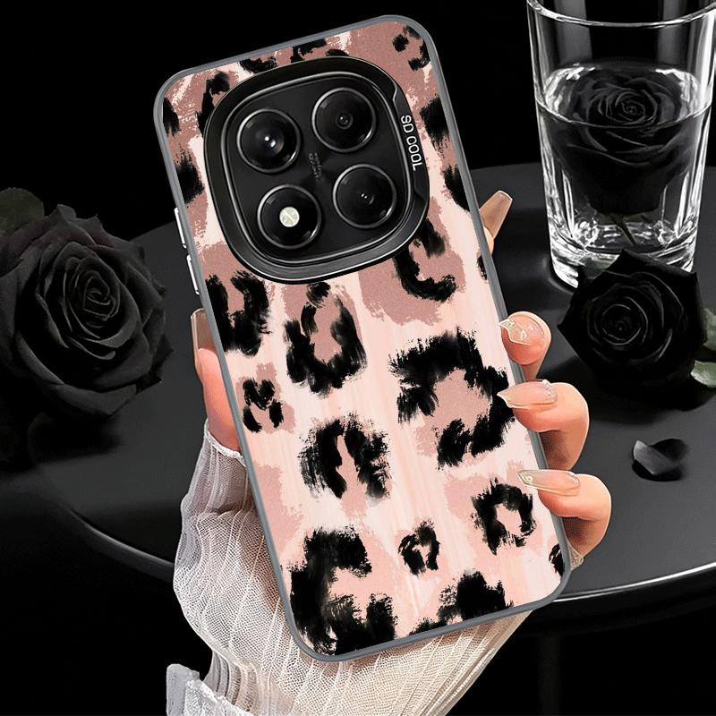 Leopard Print Trend Desgin Shockproof Phone Case for Xiaomi Redmi Note 15 14 13 12 Pro Plus 11 11S 11T 5G Cover Anti Fall Fundas