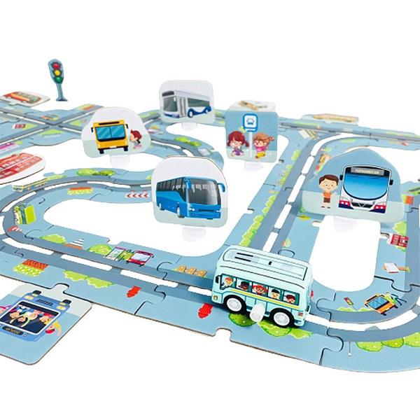 

Lets Toy, мой собственный город-пазл, 1, 49 деталей, Korea Best Toddler Puzzle Puzzle