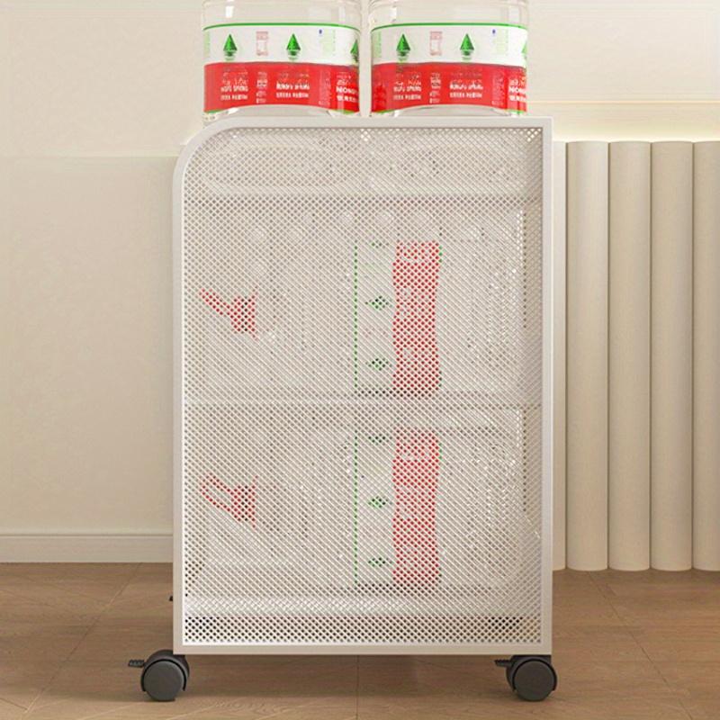 Metal Bold Ultra Narrow Bedhead Cabinet Small Simple Modern Alternative Light Luxury Home Bedroom Storage Rack Sofa Side Table