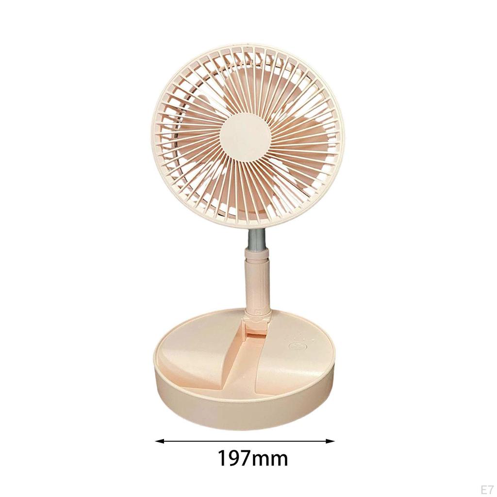 Portable Adjustable Height Fan for Outdoor Activities