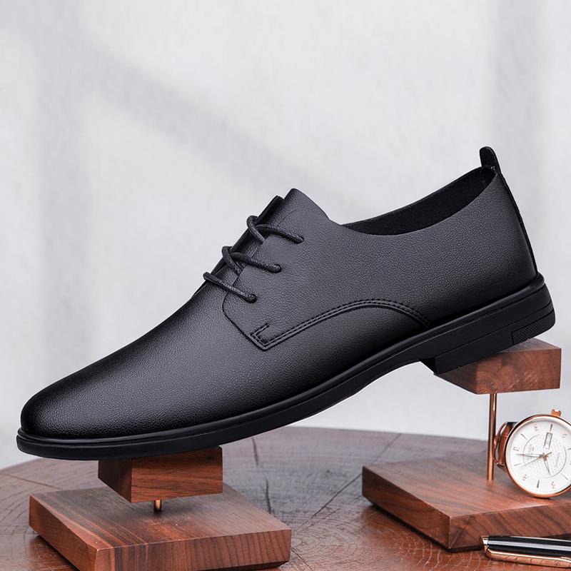 Fashion New Arrival Business Male Oxfords Shoes Classic Loafers Versatile Formal Derby Shoes Casual Leather Men's Formal Dress Footwear