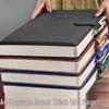 Custom Logo A5 Soft Leather Notebook with Deer Head for Business Meetings