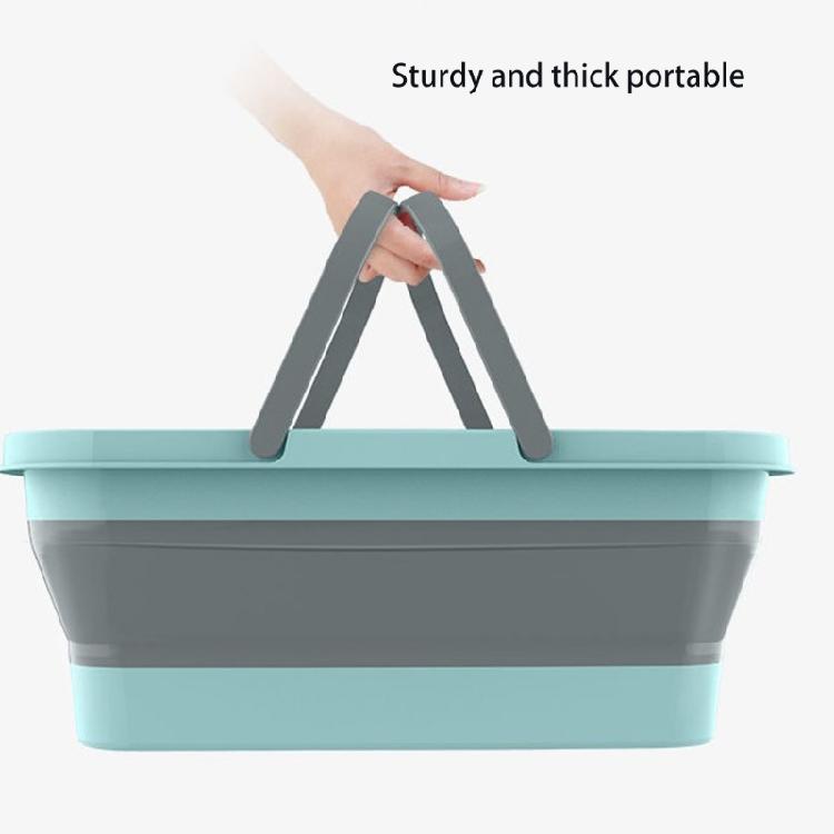 Portable Laundry Basin Travel Folding Wash Basin Durable Household Supplies