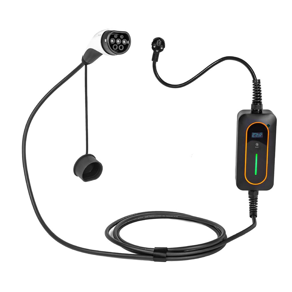 European Standard Portable Fast Charger for EVs - 7KW, 11KW, 22KW with Safety Protection