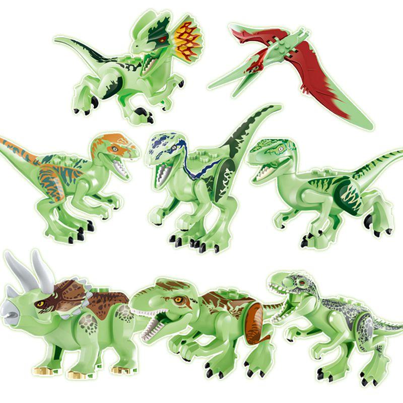 Pcs Jurassic Dinosaurs Building Blocks With Intricately Detailed Tyrannosaurus Rex Figures**