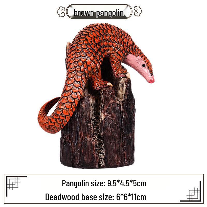 Animal Simulation Toys: Capybara, Beaver, Pangolin, Armadillo, Badger, Anteater, Otter, Aardvark, Skunk, Tapir