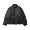 Moif [Aw23]Over Track Insulated Half-Zip / Black