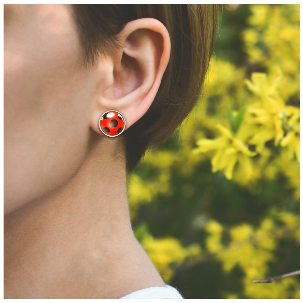 1 Pair Alloy Ear Studs Party Round Ladies Earrings Wife Girlfriends Engagement School Balls Banquets Girls Jewelry