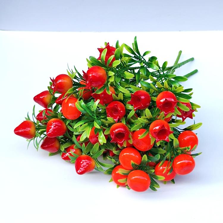 

Имитация цветов, фруктов, богатый дисплей, имитация пластикового обеденного стола, гранатовое украшение, яблоко, искусственный цветок, букет, украшения на удачу, 3 шт. белый