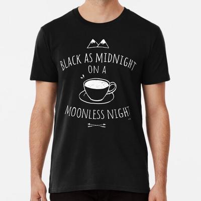 Schwarz wie Mitternacht S bis 5XL Hergestellt in AU/USA T-Shirt