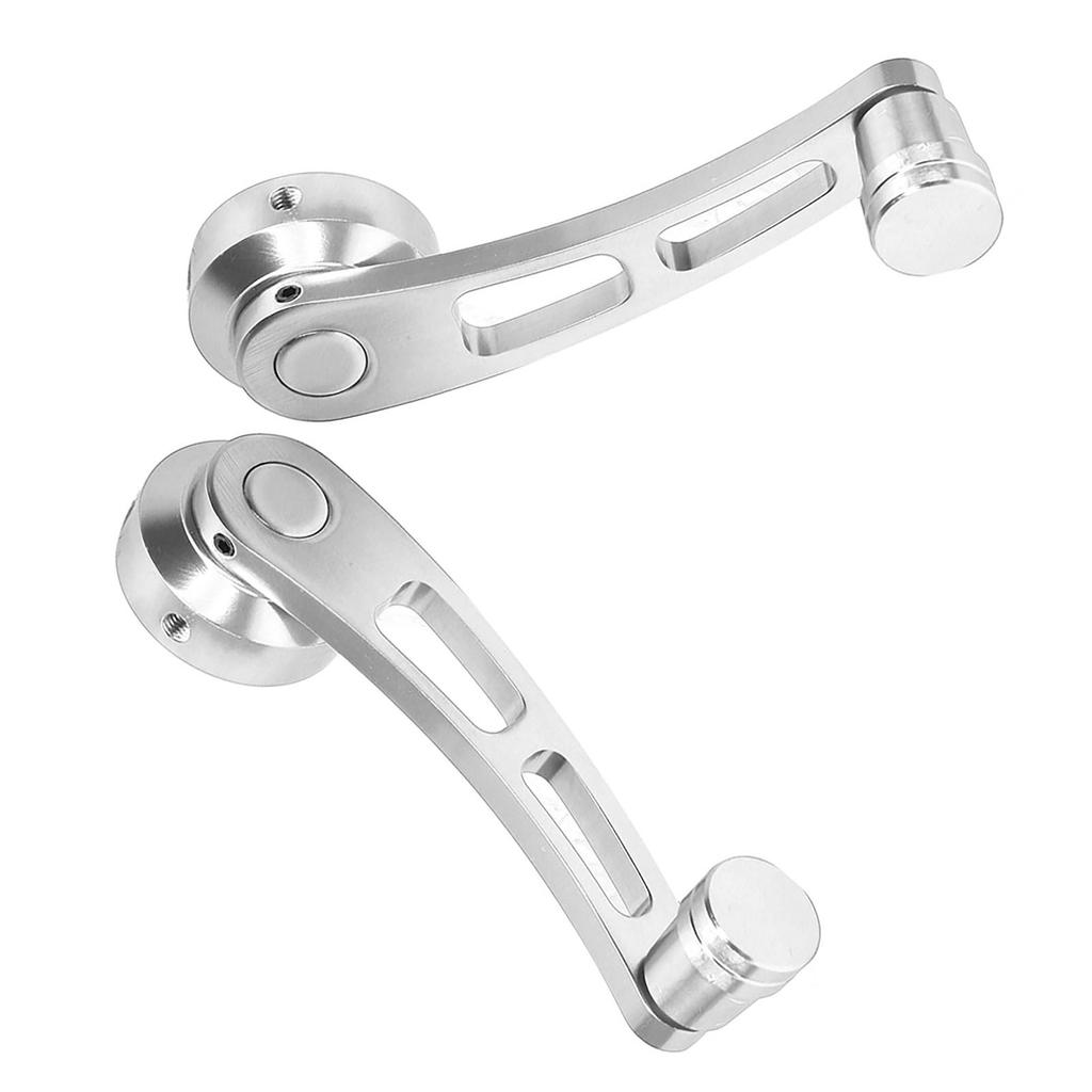 2pcs Alloy Window Handle Riser Winder Crank Fit for Classic Car