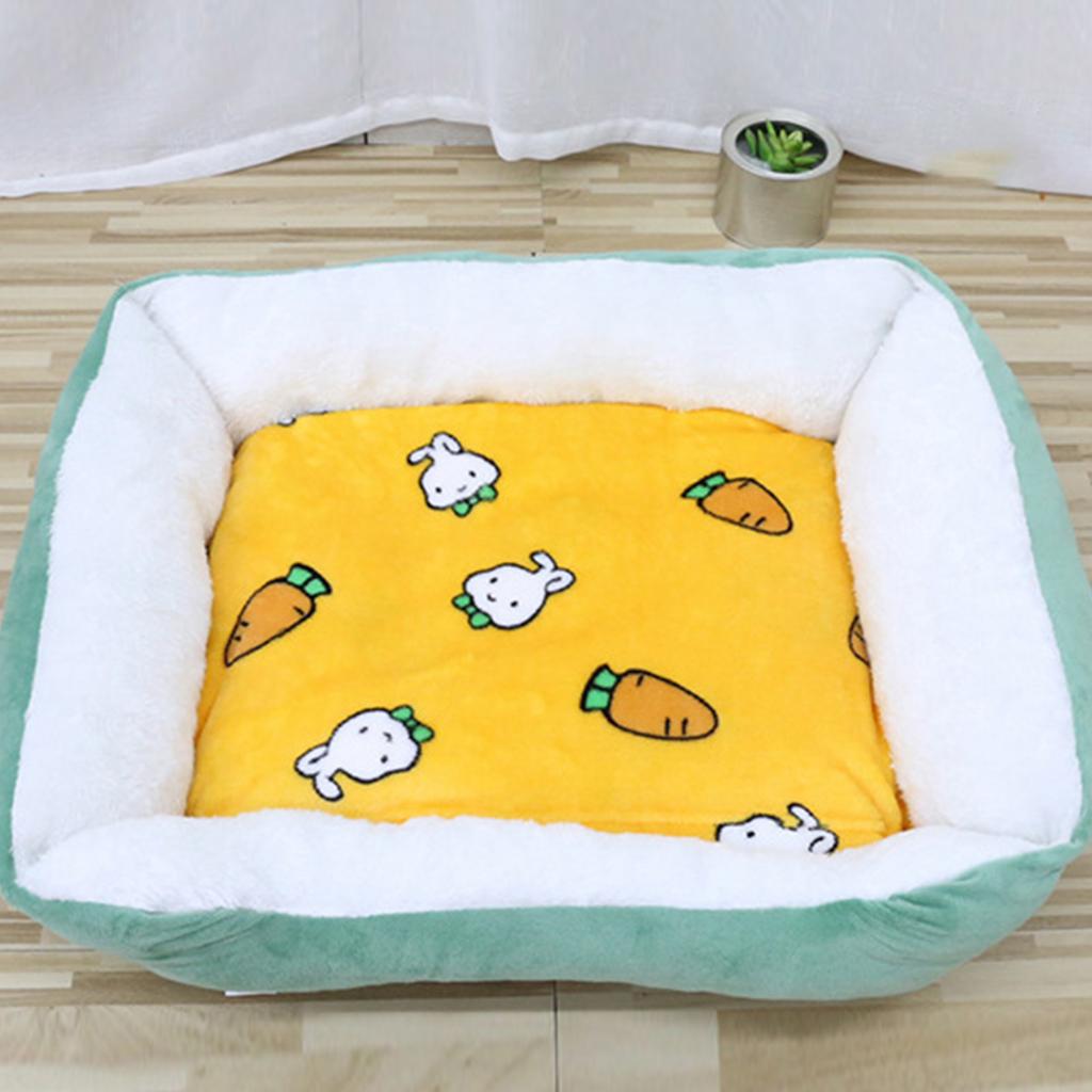 Pet Blanket Thick Soft Warm Double Sided Flannel Coral Fleece Cat Dog Sleep Blanket for Small