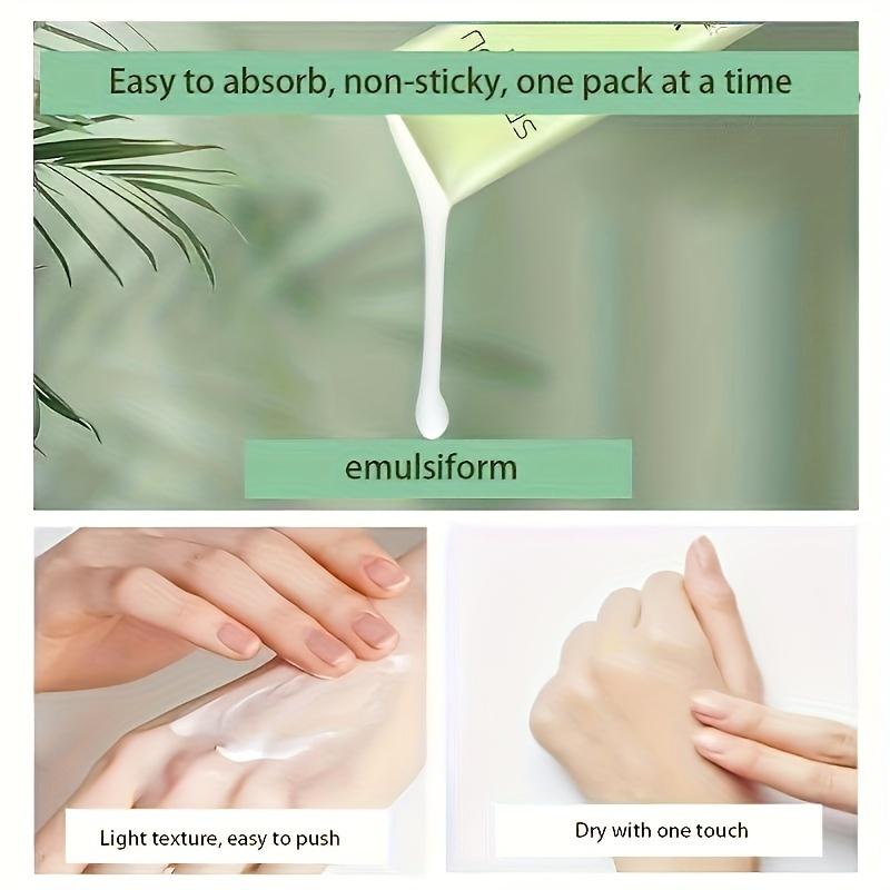 Hypoallergene feuchtigkeitsspendende Schlafmaske - 1 Box (100 Packungen) Lazy Mask für alle Hauttypen, waschfrei, tragbar – Gesichtspflege für die Nacht