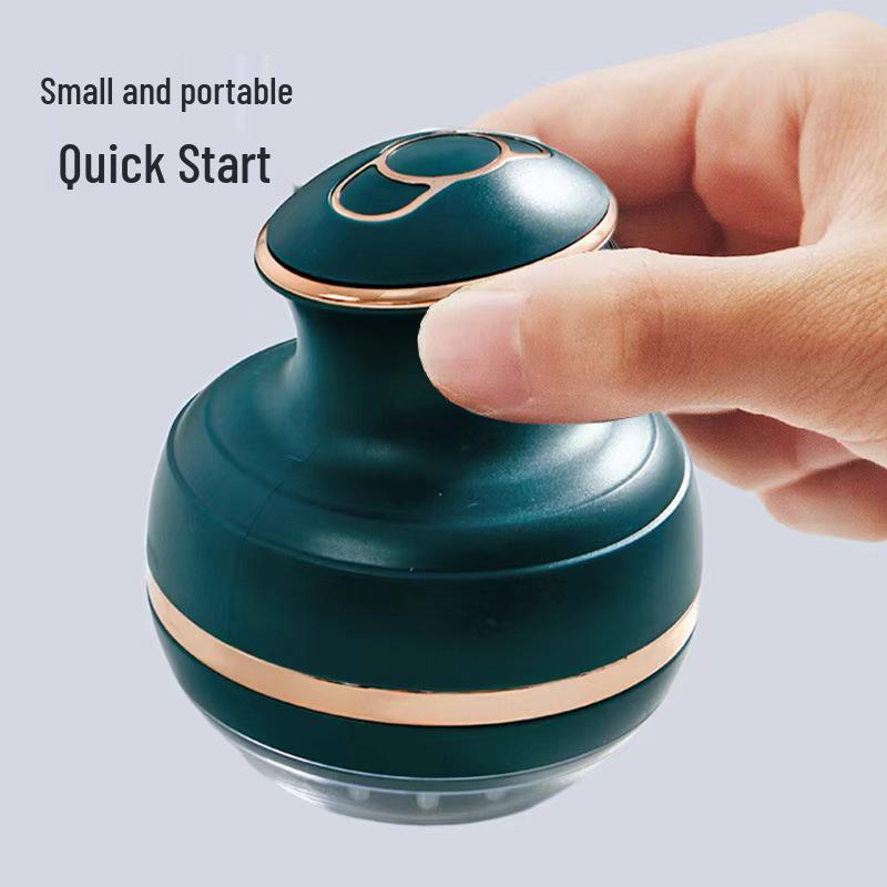 Head Meridian Dredging Guasha Abdominal Massager: Full-Body Vibration Beauty Tool
