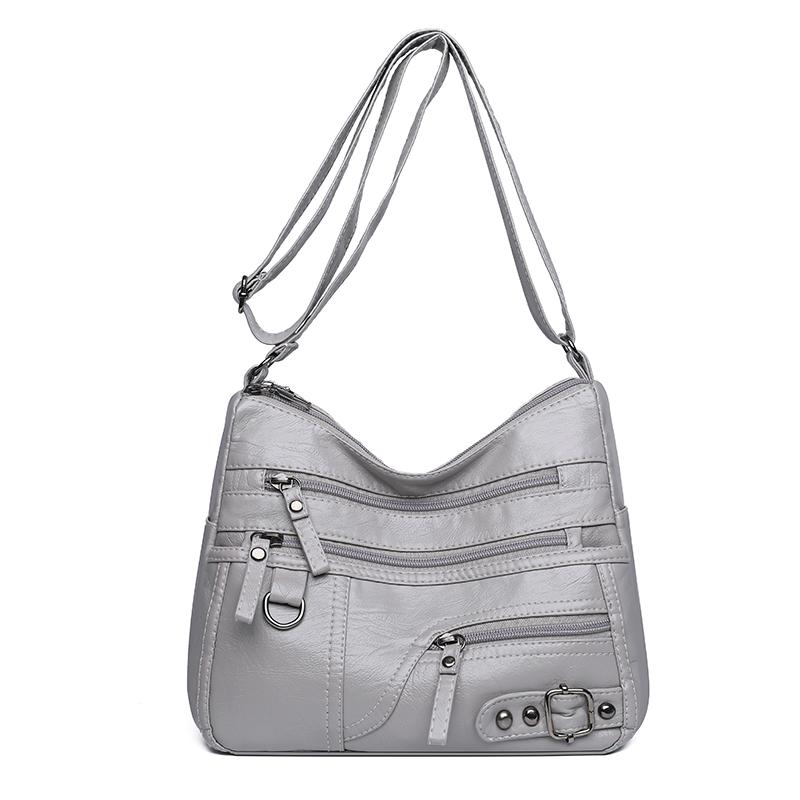 Women's Retro Bag Large Capacity Shoulder Bag Commuter Crossbody Bag