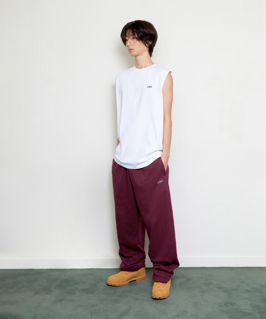 LMC S Og Straight Sweat Pants Burgundy