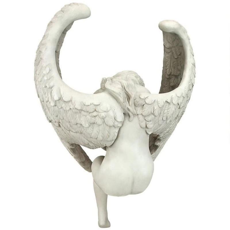 Creative Sculpture Decoration Redemption Angel Statue Jewelry Redemption Statuette Religious Garden Home Decoration Wholesale