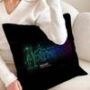 T-Travis S-Scott A-Astroworld Pillow Covers Cartoon Sofa Decorative Home Double-sided Printing Short Plush Cute Cushion Cover