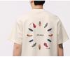 Men's American Retro Short-Sleeve Printed Casual T-Shirt - Summer Style, Comfortable Heavyweight Tee