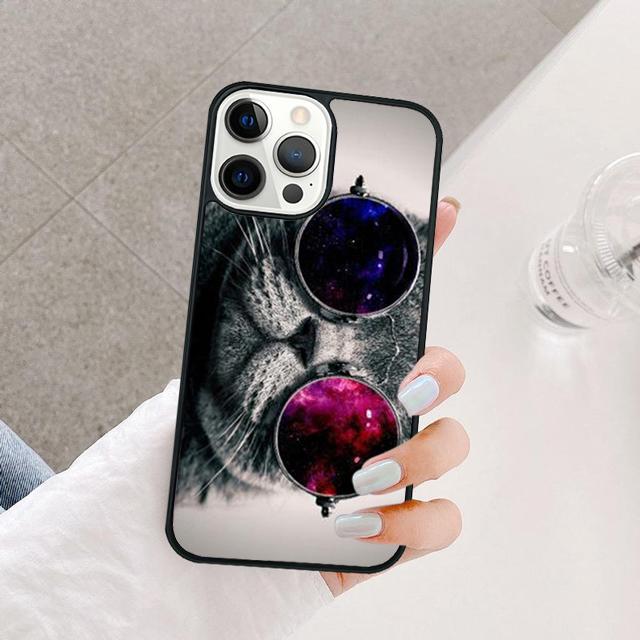 Cute Kittens cat Phone Case Cover For iPhone 17 Air 15 16 14 13 12 Pro Max 11 Pro Max Plus Coque Shell