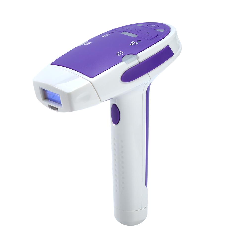 

3Colors Electric Laser Hair Removal Machine System Перманентный эпилятор для тела с 2 лампами pink purple