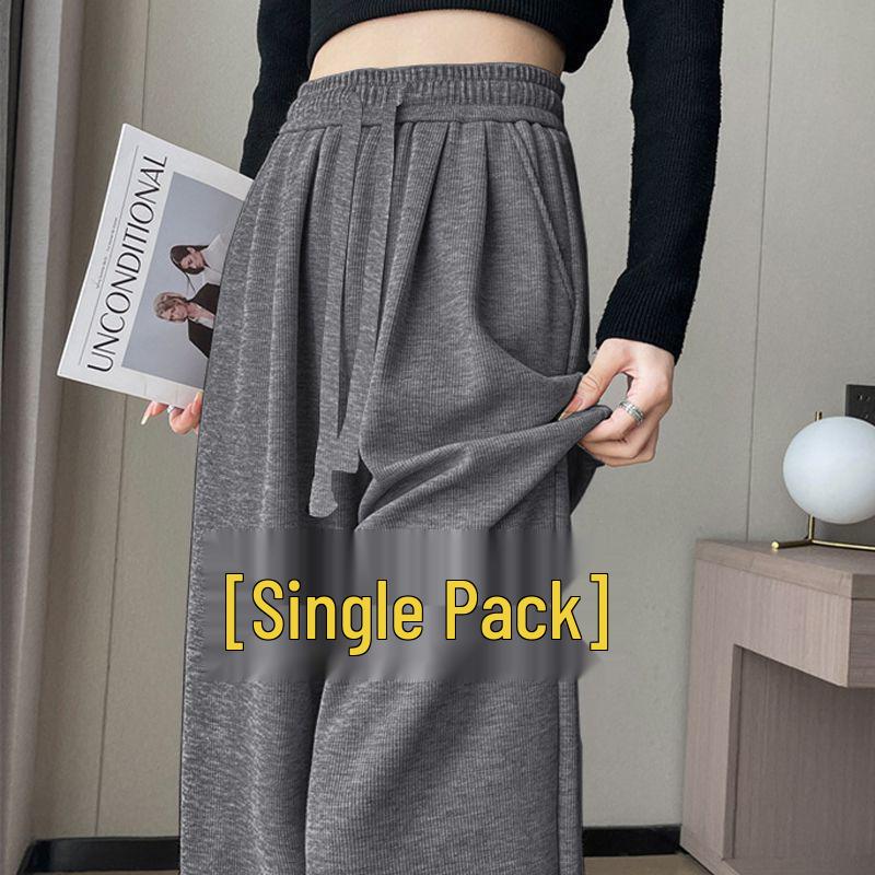 

Women s High Waist Slim Fit Straight-Leg Casual Pants - Soft and Loose for Spring and Autumn 5XL [90-100 kg]