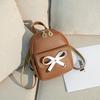 Fashion new style simple multi-functional women's bag casual bow decoration versatile shoulder messenger bag