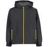 CMP Boy Rain Jacket Fix Hood Youth