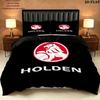 Holden Pattern Bedding Quilt Set Quilt Cover Pillowcase Home Birthday Gift(1 * duvet cover + 2 * pillowcase, without core)