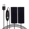 New USB Motorcycle Heated Grips Handlebars 3-speed Warming Electric Scooter Bicycle Adjustable O6P5