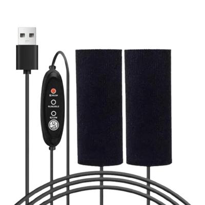 Poignées chauffantes USB pour moto, guidon à 3 vitesses, réglables, pour scooter électrique, vélo, O6P5