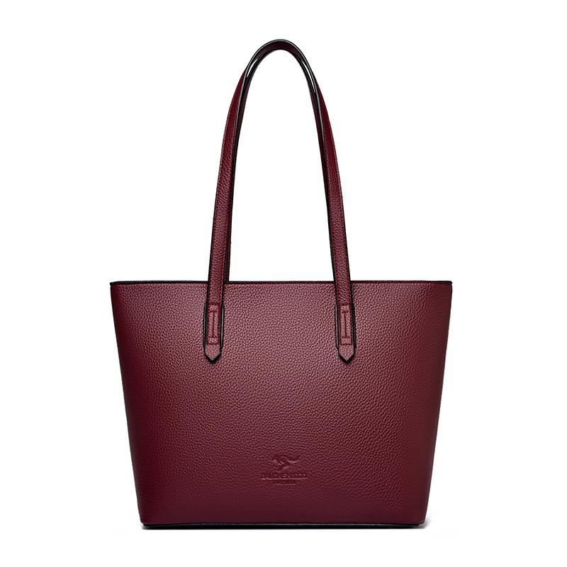 Geantă Tote la Modă și Minimalistă, Geantă de Umăr de Mare Capacitate, Geantă Tote Retro, Geantă de Mână pentru Femei, Geantă de Umăr Casual pentru Cumpărături