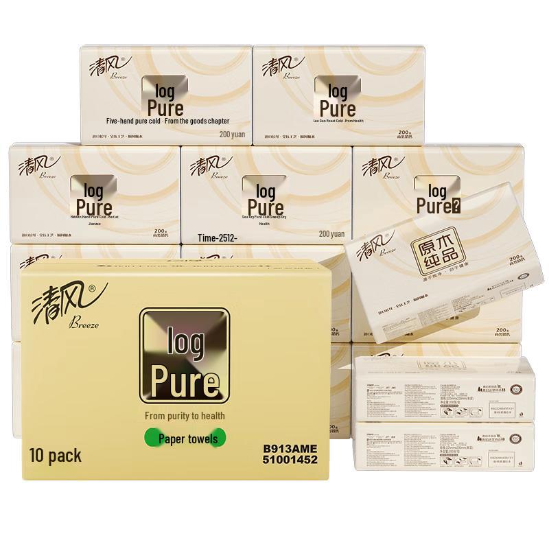 Qingfeng 1-Ply Unscented Commercial Hand Paper