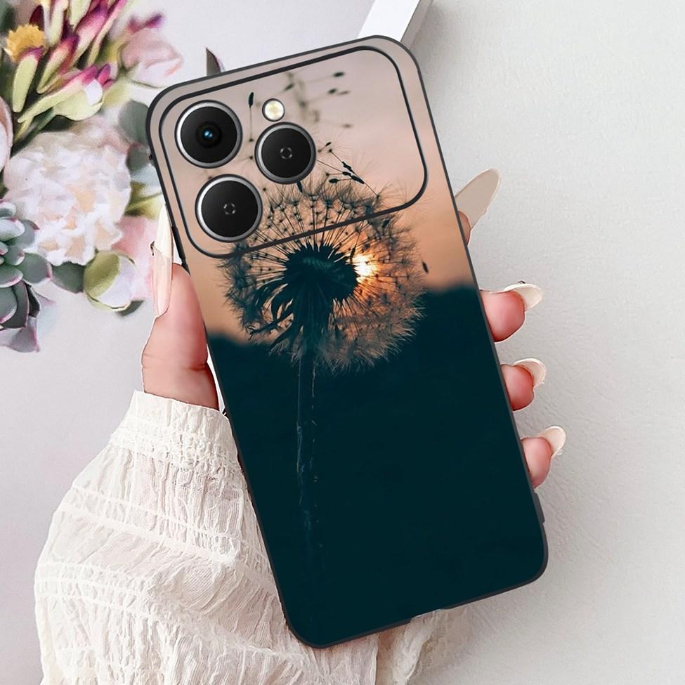 For Tecno Spark 40 Cover Case Luxury Fashion Butterfly Love Cute Cool Painted Back Cover For Techno Spark 40 Phone Case Silicone Tecno Spark 40